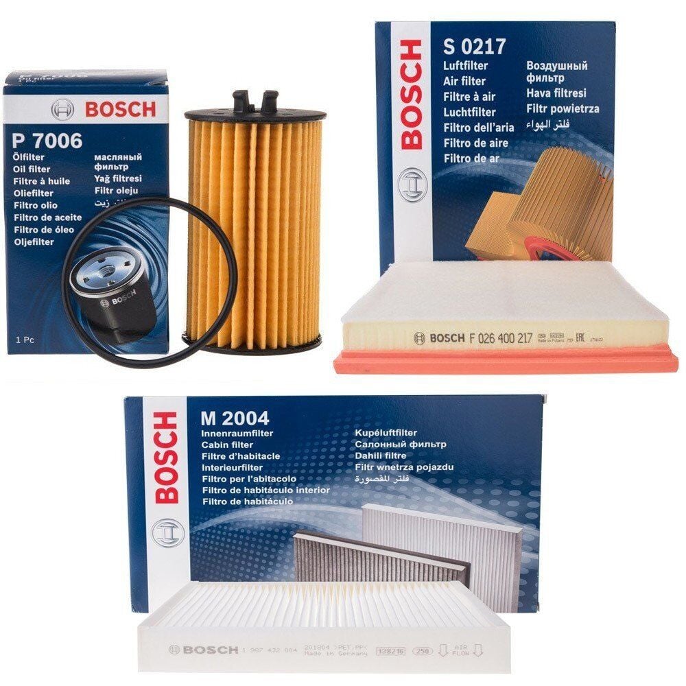 BOSCH F026400217 BOSCH 1987432004 BOSCH 09864B7009 | Opel Astra J 1.6 Turbo Benzinli Bakım Filtre Seti Bosch