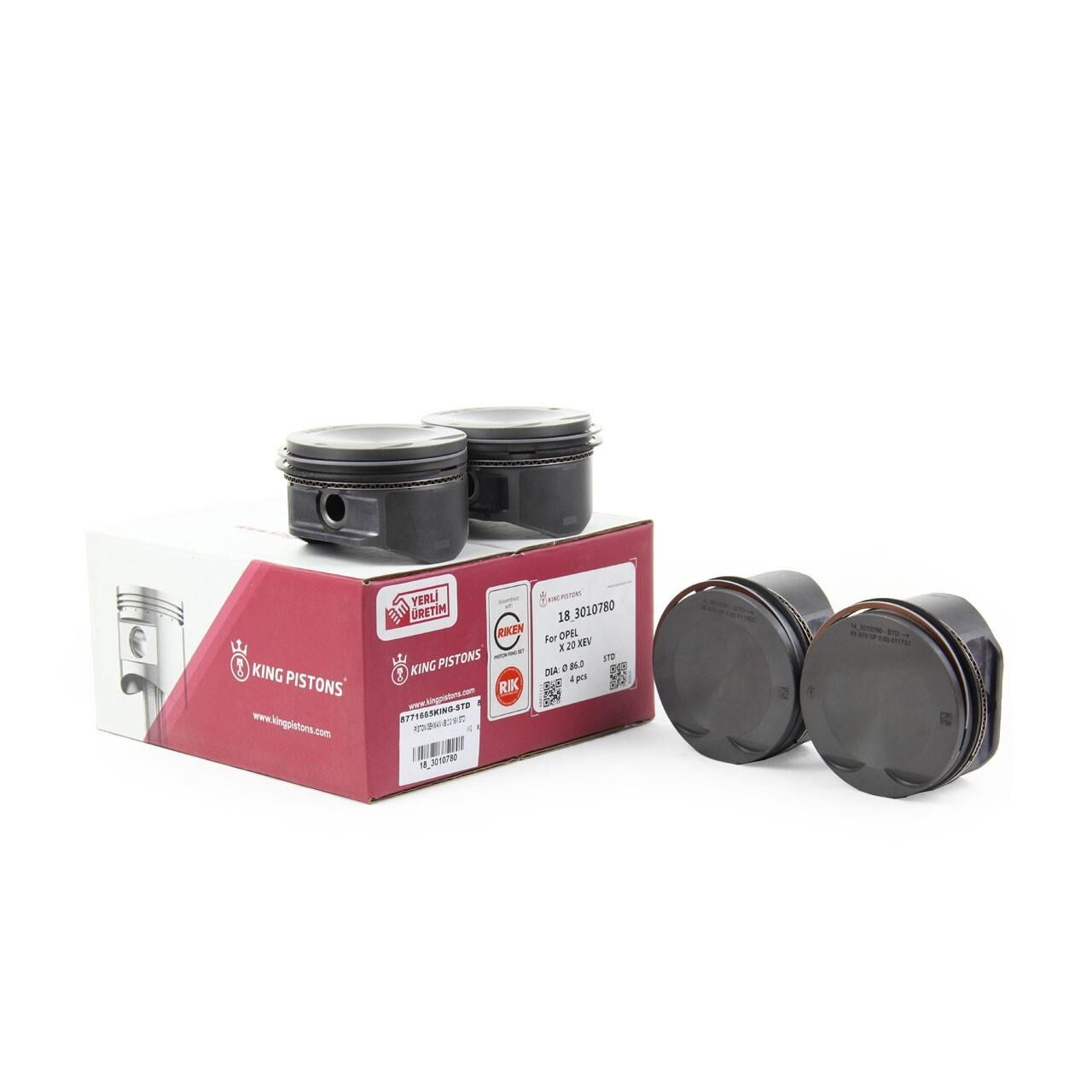 KING 18-3010780 | Opel Vectra A X20XEV Piston Segman Takımı STD Ölçü