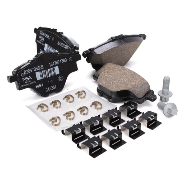 PSA (MOPAR) 1693587380 | Citroën C5 Aircross 1.2 Arka Fren Balata Psa Orijinal