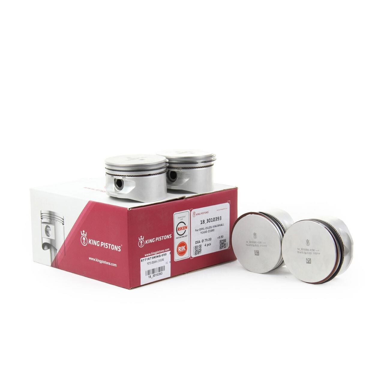 Opel Astra G Z16XE Piston Segman Takımı 0.50 King