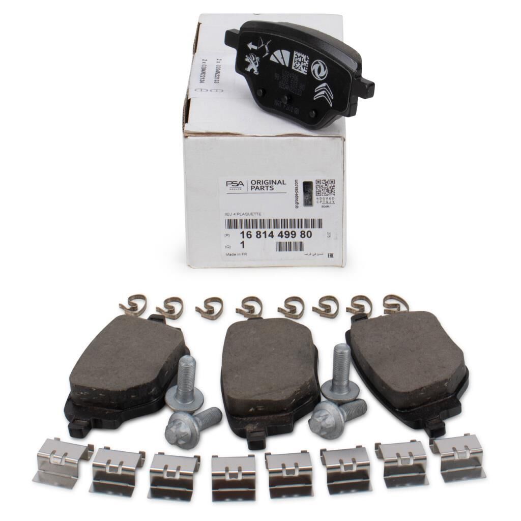 PSA (MOPAR) 1681449980 | Opel Corsa F 2020 Üzeri Arka Balata Takımı Orijinal