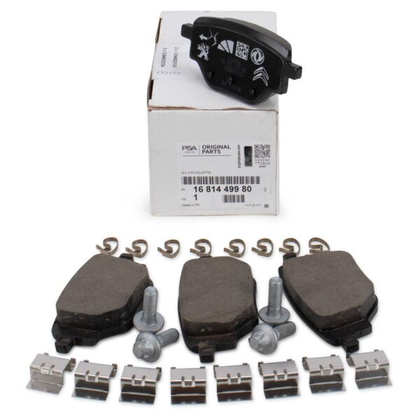 PSA (MOPAR) 1681449980 | Peugeot 2008 2020-2022 Arka Balata Takımı Orijinal