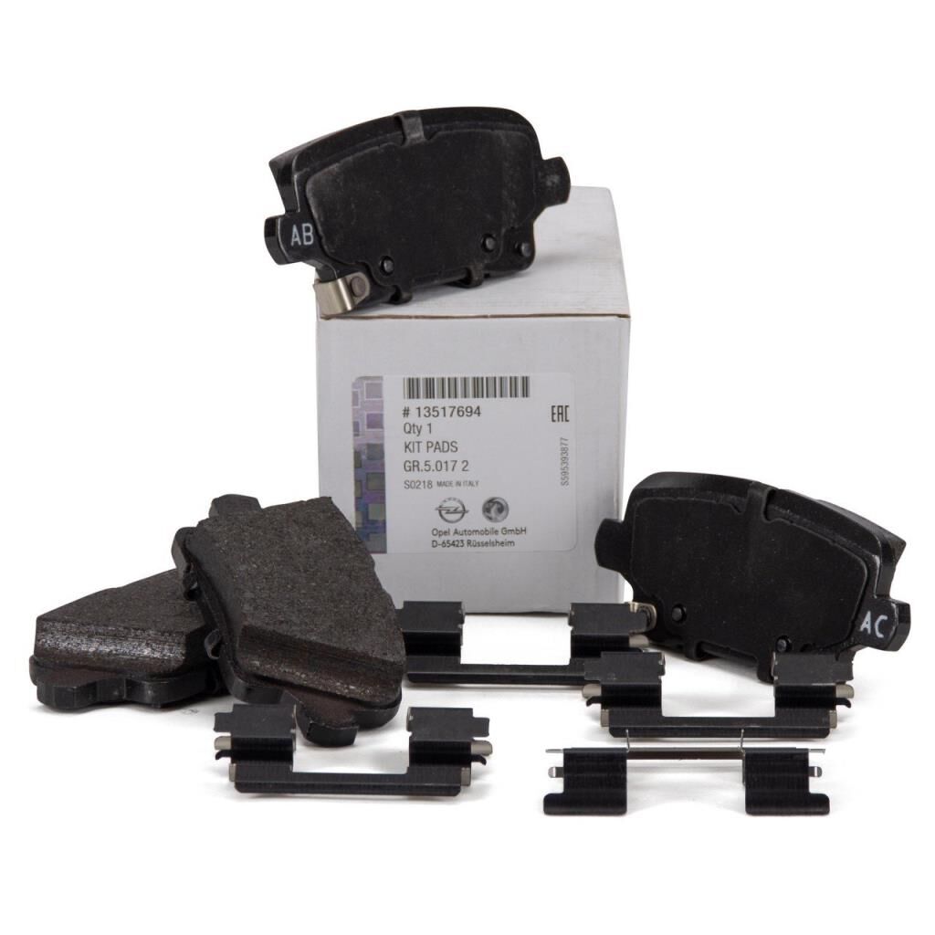 PSA (MOPAR) 13517694 Opel İnsignia B Arka Fren Balatası 17 Jant Orijinal