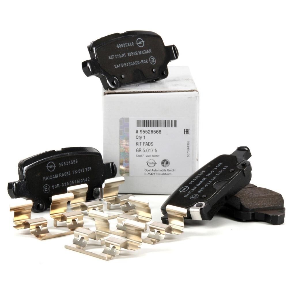 PSA (MOPAR) 95526568 Opel Astra K Arka Fren Balatası Orijinal