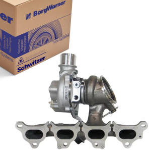 BORGWARNER 5303 998 0110 | Opel Zafira B 1.6 CNG Turbo Z16XNT / A16XNT 150 HP Komple Turbo ve Manifold