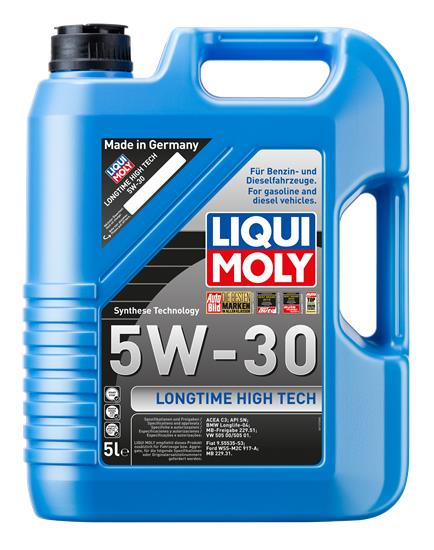 LIQUI MOLY 9507 5W30 Motor Yağı DPF'li Sentetik LONGTIME HIGH TECH 5 Litre