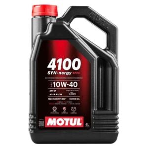112891 | Motul 4100 Syn-Nergy Spec 10W-40 4 Litre Motor Yağı