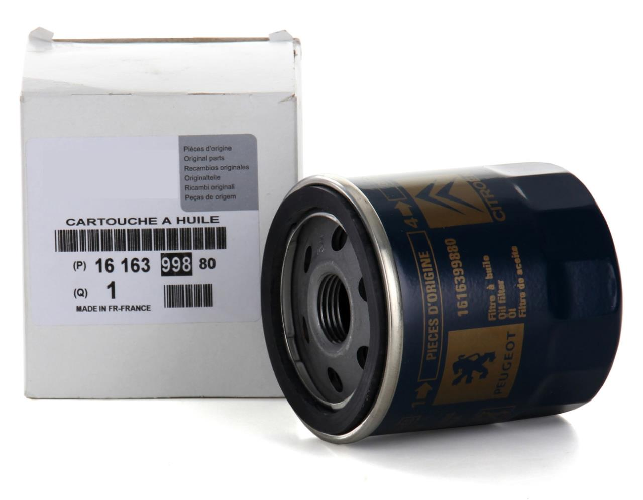 PSA (MOPAR) 1616399880 | Peugeot 107 1.0 Motor Benzinli Yağ Filtresi Orijinal