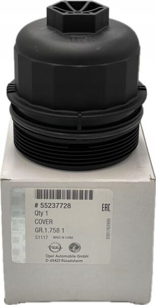 PSA (MOPAR) 55237728 | Opel Corsa D 1.3 CDTI Yağ Filtre Kapağı Orijinal