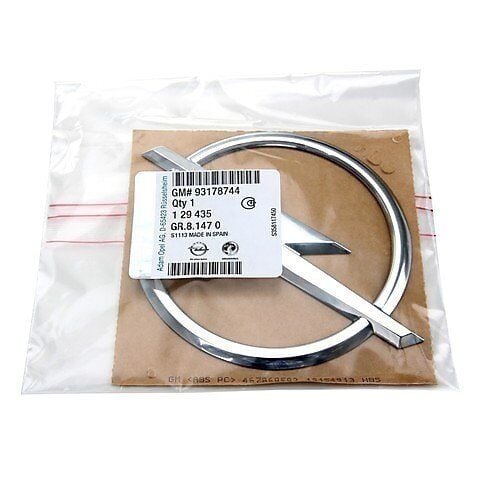 PSA (MOPAR) 93178744 Opel Astra H Bagaj Kapağı Opel Amblemi HB (L48) Orijinal