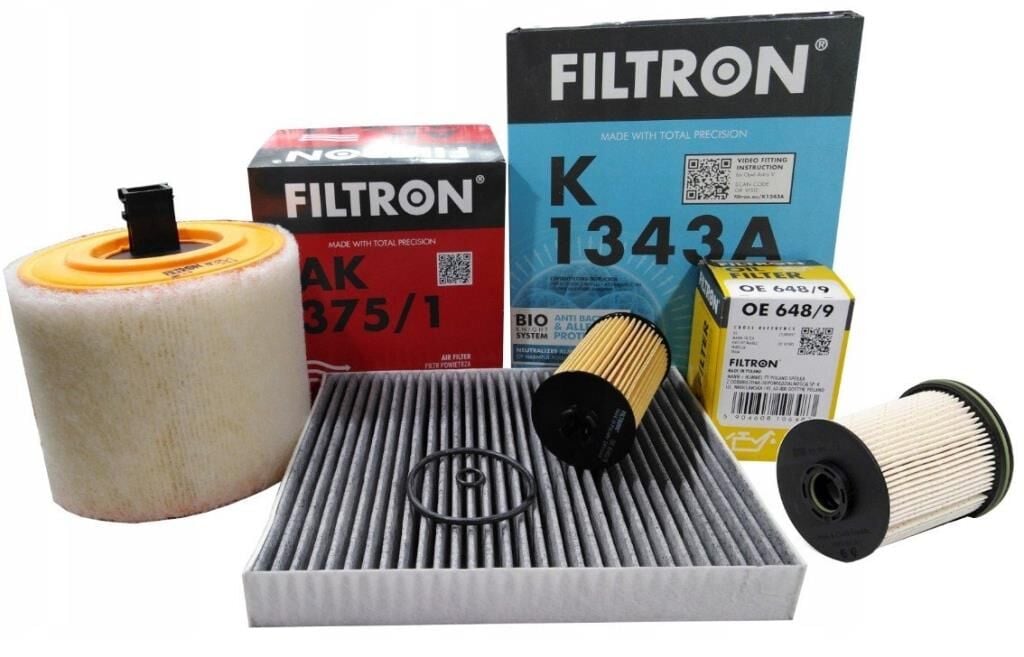 FILTRON OE648/6 AK375/1 K1343A | Opel Astra K  1.6 Dizel Motor Bakım Seti  Filtron Marka