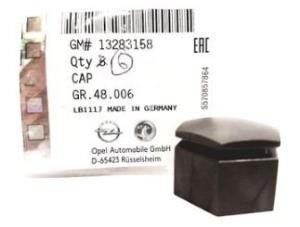 PSA (MOPAR) 13283158 Opel İnsignia A Bijon Kapağı Kömür Metalik Renk 21MM Orijinal