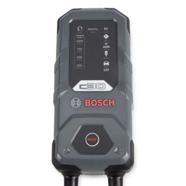 BOSCH 0189911030 | C30 Akü Şarj Cihazı  6V - 12V / 0,8A - 3,8A Tam Otomatik