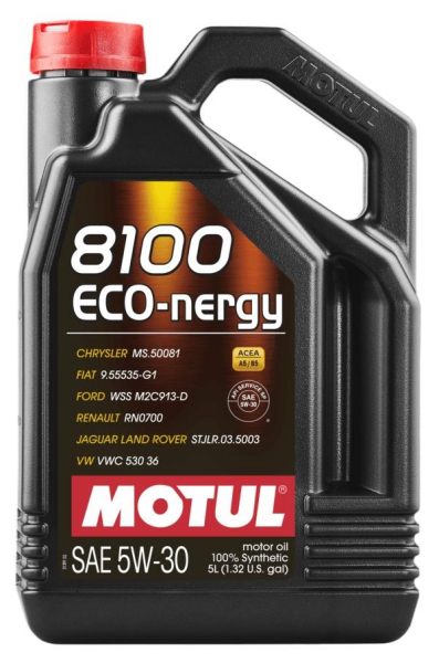 102898 | Motul 8100 Eco-Nergy 5W-30 5 Litre 100% Sentetik Motor Yağı