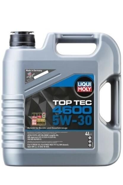 LIQUI MOLY Top Tec 4600 5w-30 Motor Yağı 4 Litre