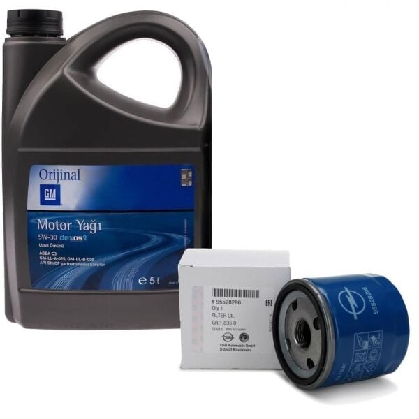 Opel Corsa E Motor Yağı Ve Yağ Filtresi 1.0 Benzinli GM