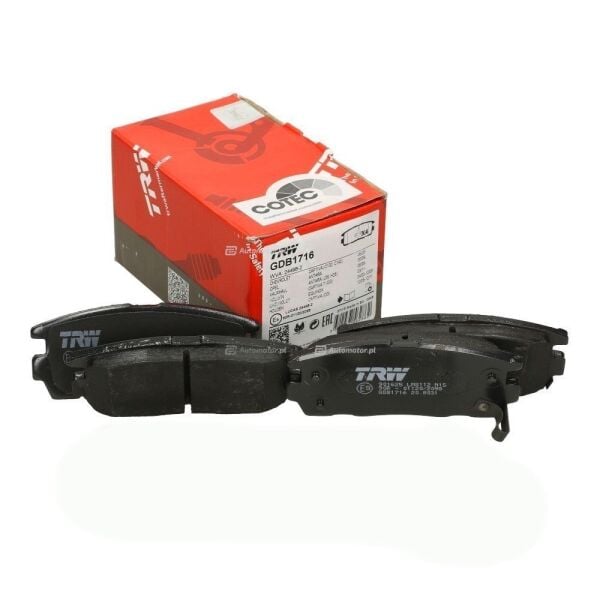 TRW-GDB1716 | Opel Antara Arka Fren Balatası TRW