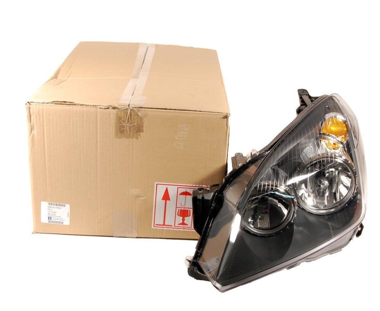 Opel Astra H Koyu Zeminli Sol Far Gm