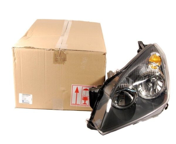 Opel Astra H Koyu Zeminli Sol Far Gm