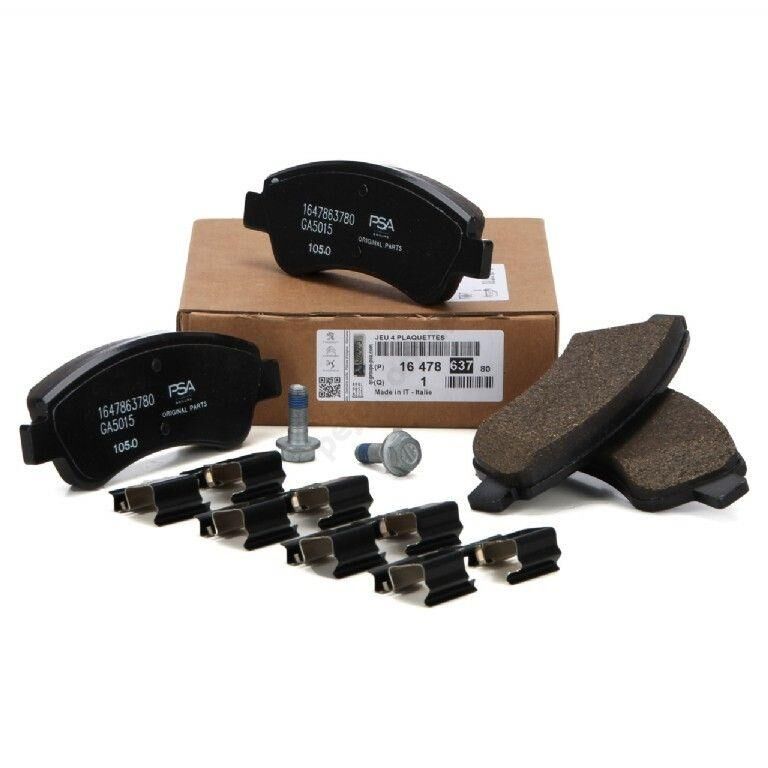 PSA (MOPAR) 1647863780 | Citroen C4 Cactus Ön Fren Balata Takımı Orijinal