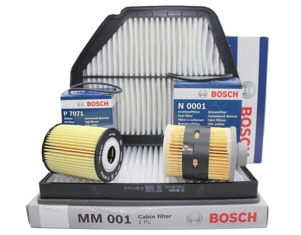 BOSCH F026400203 BOSCH F026407071 BOSCH 09864B5001 BOSCH 1457070001 | Opel Antara 2.0 Dizel Bakım Filtre Seti Bosch