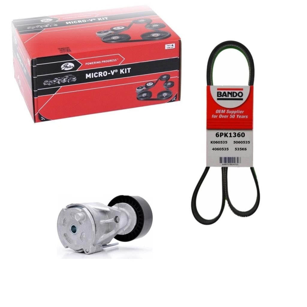 GATES K016PK1360 | Chevrolet Yeni Aveo 1.3 Dizel V Kayışı ve Gergisi Gates Marka