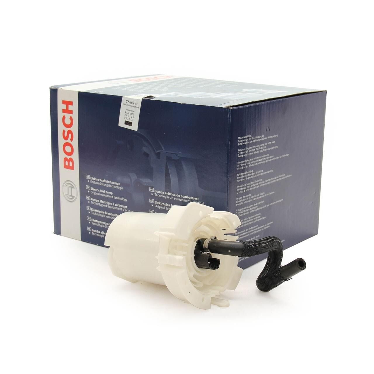 BOSCH 0986580807 | Opel Vectra C Yakıt Pompası 1.6, 1.8 16V Motorlu
