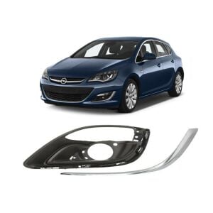 İTHAL 1401021/1401017 | Opel Astra J 2012/2019 Sol Sis Kapağı ve Nikelajı Sinyalli İthal