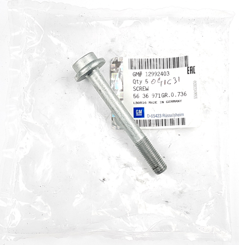 PSA (MOPAR) 12992403 Opel Astra J 1.6 Benzinli Eksantirik Dişli Vidası Orijinal