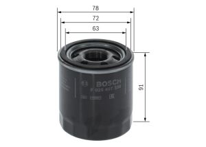BOSCH F026407350 | Opel Astra K 1.4 Turbo Yağ Filtresi