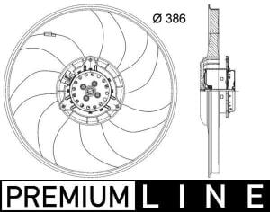 BEHR CFF 399 000P | Opel Corsa D 1.2 / 1.4 Benzinli Fan Motoru
