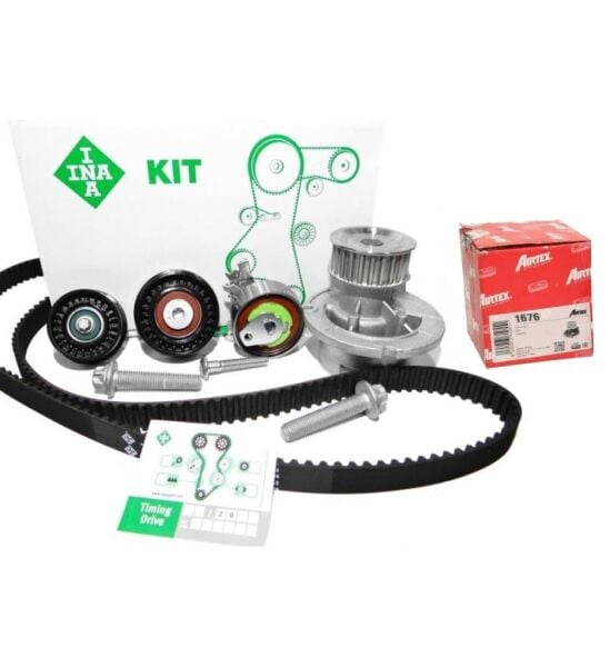 INA 530044110 AIRTEX 1642 | Opel Sıgnum Triger Seti ve Devirdaim 1.8 Benzinli Motorlara Uygun İNA Marka