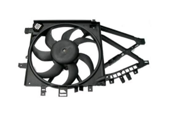 WAXELL 1341334 | Opel Combo C Radyatör Fan Motoru Komple