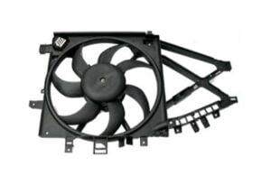 WAXELL 1341334 | Opel Corsa C Radyatör Fan Motoru Komple