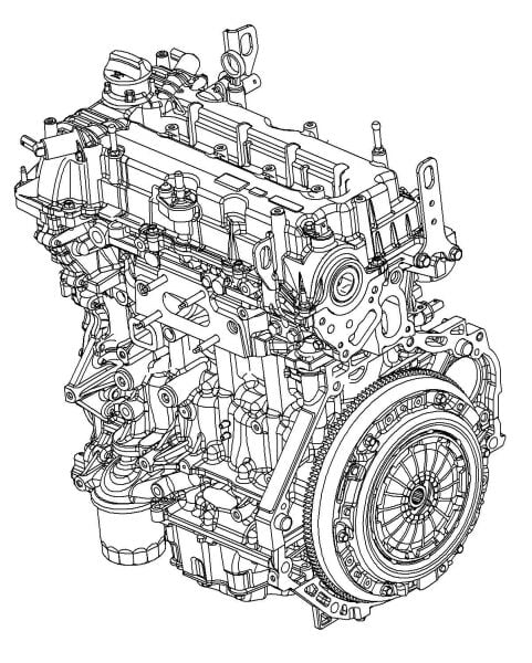 PSA (MOPAR) 12684761 Opel Astra K 1.4 Benzinli B14Xe 100 Beygir Komple Sandık Motor Sıfır Orijinal