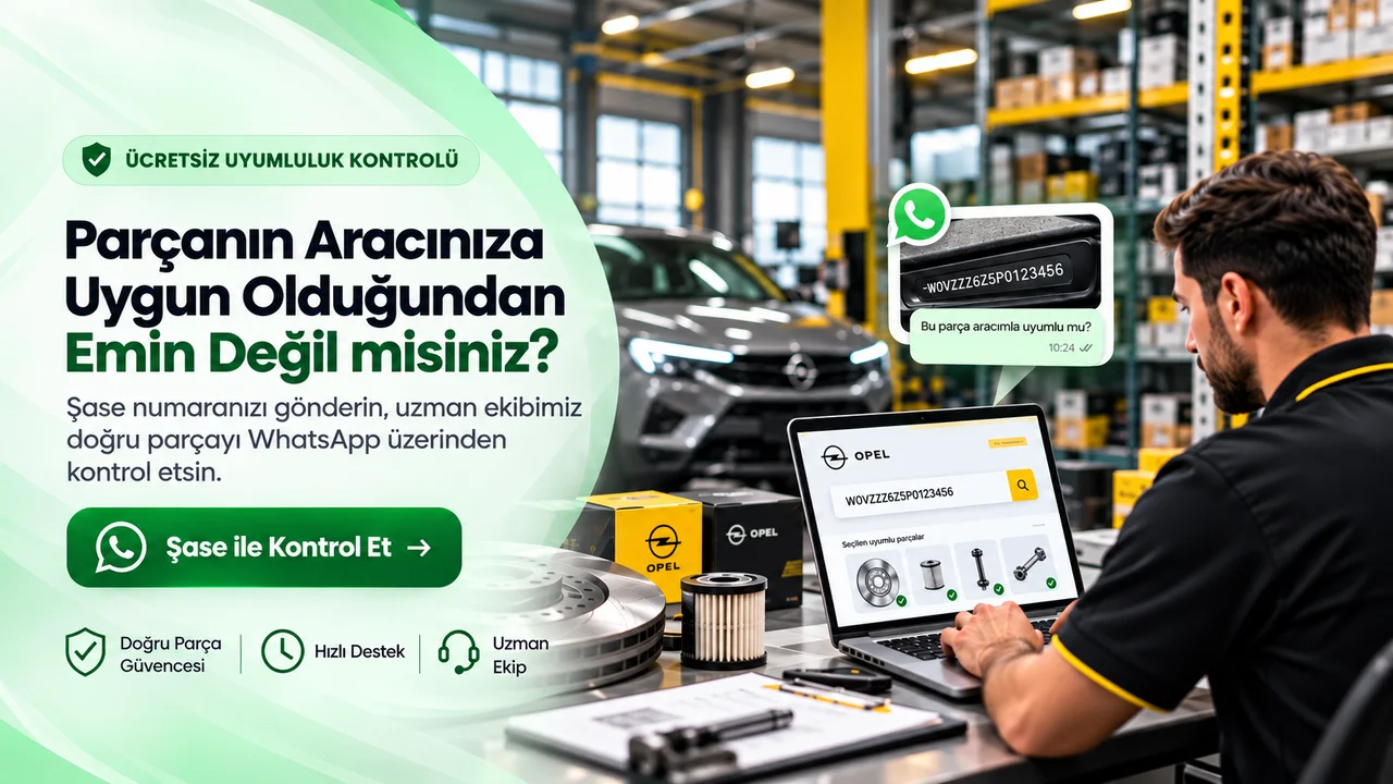 Şase Numarasıyla Doğru Parça Desteği
